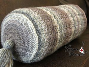 Classic Lace Bolster | From Home Crochet